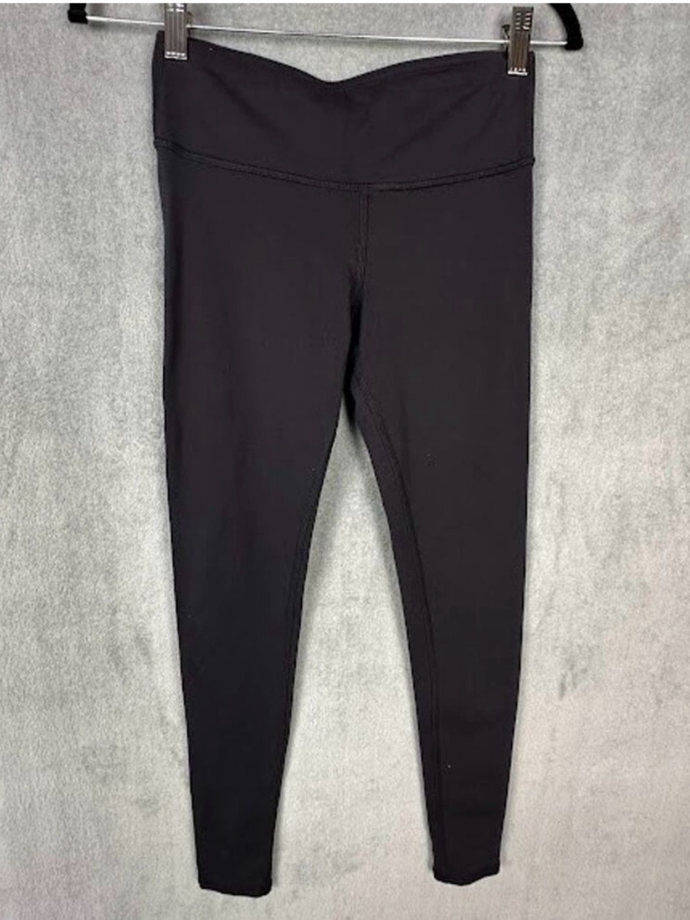ALO Yoga Leggings Womens Extra Small Black Mid Rise Workout Gym Stretch
